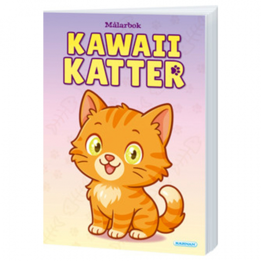 Malebog Katte Kawaii i gruppen Nyheder hos Spelexperten (124329)
