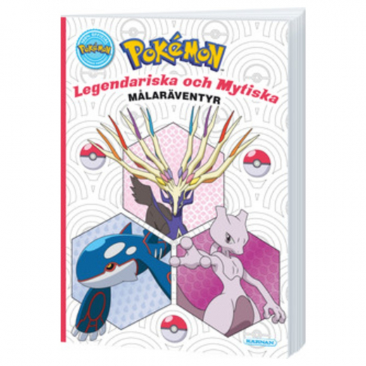 Pokémon Malebog Legendariske og mytiske i gruppen Nyheder hos Spelexperten (124341)
