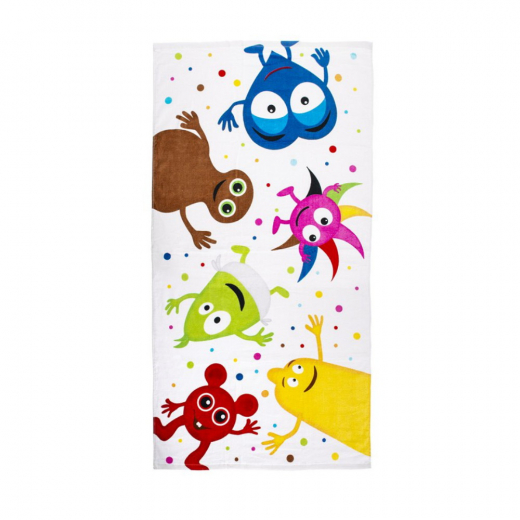 Teddykompaniet - Babblarna- Badetæppe, Prikker i gruppen LEGETØJ / Børne- & baby / Bade hos Spelexperten (12448)