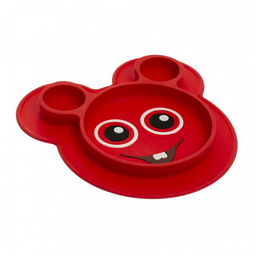 Teddykompaniet - Babblarna- Silikonentallerken, Bobbo i gruppen LEGETØJ / Børne- & baby / Spis & drik hos Spelexperten (12465)