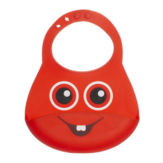 Teddykompaniet - Babblarna- Silikonehagesmæk, Bobbo i gruppen LEGETØJ / Børne- & baby / Spis & drik hos Spelexperten (12466)