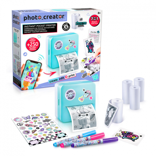 Creator Instant Pocket Printer i gruppen LEGETØJ / Skab & mal / Foto hos Spelexperten (12517)