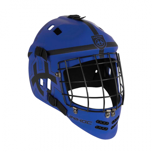Unihoc Shield Mask - Blue i gruppen UDENDØRSSPIL / Floorball / Målmandsudstyr hos Spelexperten (12562)