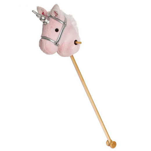 Pindehest Pink Unicorn 100 cm i gruppen LEGETØJ / Rollespil / Pindeheste hos Spelexperten (12599)