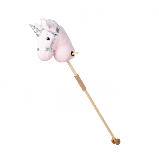 Pindehest Pink Unicorn 100 cm i gruppen LEGETØJ / Rollespil / Pindeheste hos Spelexperten (12599)