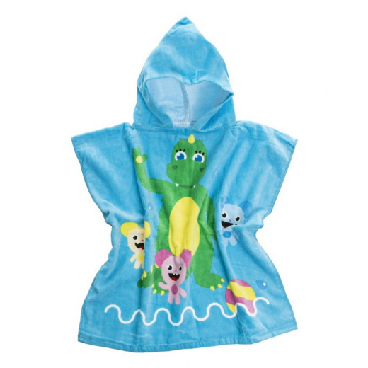 Teddykompaniet - Bolibompa – Dragen, badponcho i gruppen LEGETØJ / Børne- & baby / Bade hos Spelexperten (12627)