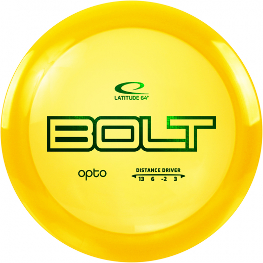 Latitude 64° Opto Bolt Yellow i gruppen UDENDØRSSPIL / Disc Golf & frisbee hos Spelexperten (12856)