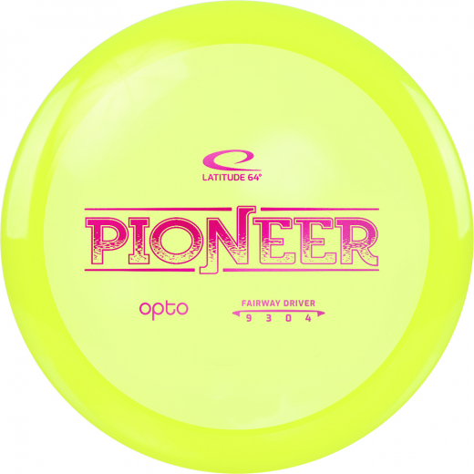 Latitude 64° Opto Pioneer Yellow i gruppen UDENDØRSSPIL / Disc Golf & frisbee hos Spelexperten (12872)