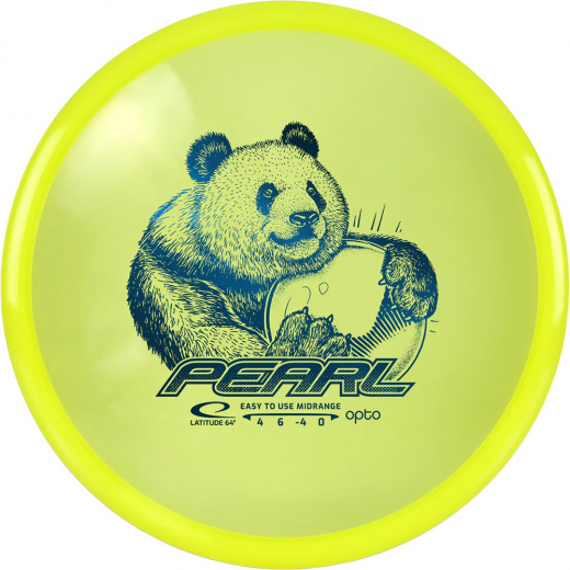 Latitude 64° Opto Pearl Yellow i gruppen UDENDØRSSPIL / Disc Golf & frisbee hos Spelexperten (12896)