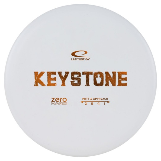 Latitude 64° Zero Keystone Medium White i gruppen UDENDØRSSPIL / Disc Golf & frisbee hos Spelexperten (12931)