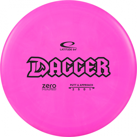 Latitude 64° Zero Medium Dagger Pink i gruppen UDENDØRSSPIL / Disc Golf & frisbee hos Spelexperten (12934)