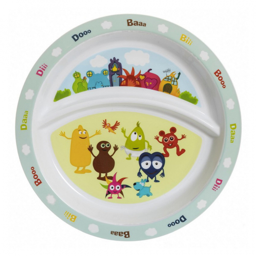 Teddykompaniet - Babblarna- Sektionstallerken i gruppen LEGETØJ / Børne- & baby / Spis & drik hos Spelexperten (12960)