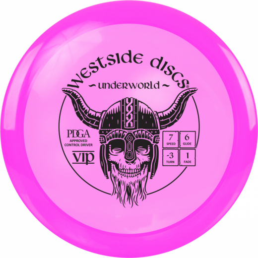 Westside Discs VIP Underworld Pink i gruppen UDENDØRSSPIL / Disc Golf & frisbee hos Spelexperten (13061)