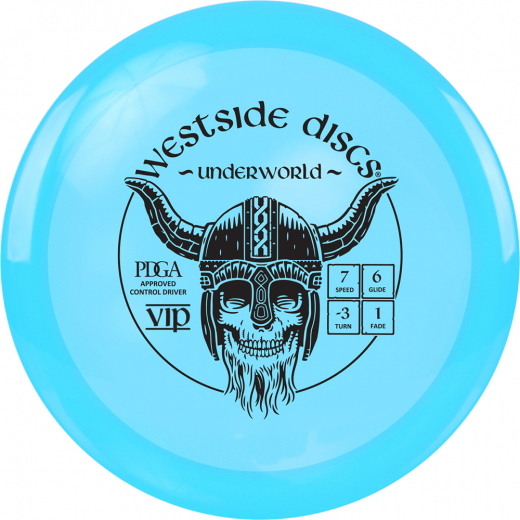 Westside Discs VIP Underworld Turquoise i gruppen UDENDØRSSPIL / Disc Golf & frisbee hos Spelexperten (13063)