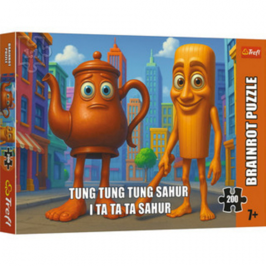 Trefl Pussel Brainrot Tung Tung Tung i gruppen PUSLESPIL / Trefl hos Spelexperten (13364)