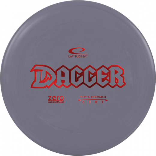 Latitude 64° Zero Medium Dagger Grey i gruppen UDENDØRSSPIL / Disc Golf & frisbee hos Spelexperten (13853)