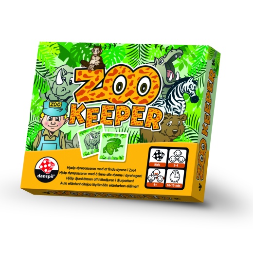 Zookeeper (DK) i gruppen SELSKABSSPIL / Børnespil hos Spelexperten (14010)