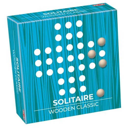 Solitaire - Wooden Classic i gruppen SELSKABSSPIL / Klassiske hos Spelexperten (14025)