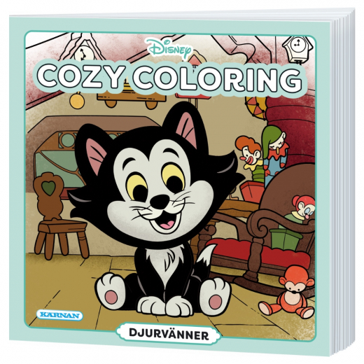 Cozy Colouring Malebog Disney Dyrevenner i gruppen LEGETØJ / Skab & mal / Skriv og Tegn / Malebøger hos Spelexperten (148302)
