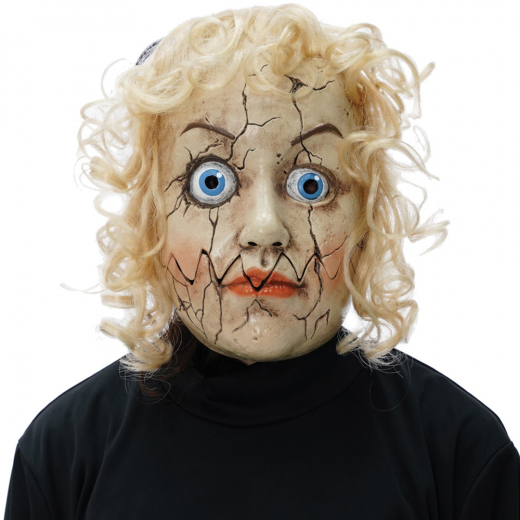 Possessed Doll Jabber Jaw Mask i gruppen LEGETØJ / Maskerade / Halloween / Masker hos Spelexperten (1536M)