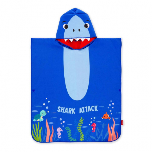 Håndklædeponcho til børn fra Shark i gruppen LEGETØJ / Børne- & baby / Bade hos Spelexperten (159302)