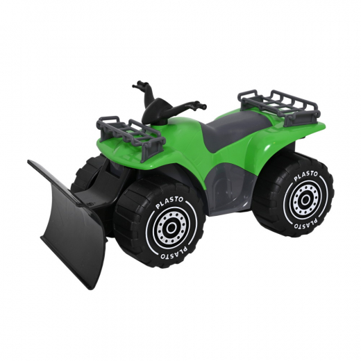 Plasto Quad bike  - Grøn i gruppen LEGETØJ / Legetøjskøretøjer / Plasto hos Spelexperten (1600000GRB)