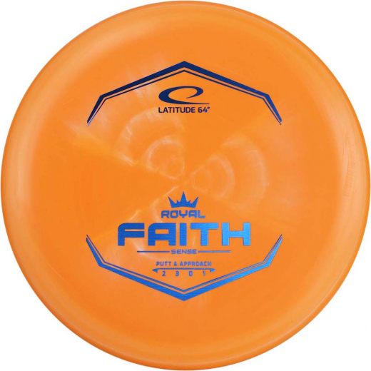 Latitude 64° Sense Faith Orange i gruppen UDENDØRSSPIL / Disc Golf & frisbee hos Spelexperten (16027)