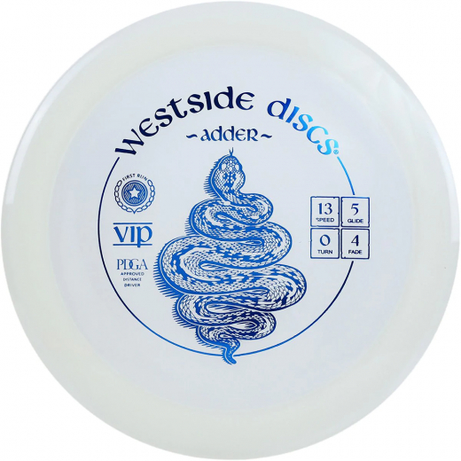 Westside Discs VIP Adder White i gruppen UDENDØRSSPIL / Disc Golf & frisbee hos Spelexperten (16030)