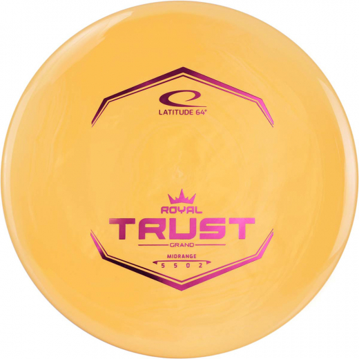 Latitude 64° Grand Trust Orange i gruppen UDENDØRSSPIL / Disc Golf & frisbee hos Spelexperten (16044)