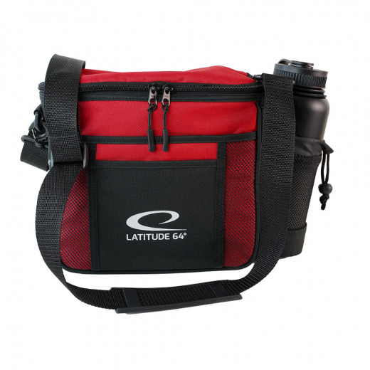 Latitude 64° Slim Shoulder Bag - Rave Red i gruppen UDENDØRSSPIL / Disc Golf & frisbee hos Spelexperten (16139)