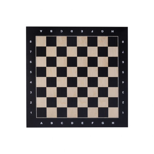 Longfield skakbræt Black Maple NL 50 mm i gruppen SELSKABSSPIL / Skak hos Spelexperten (170476)