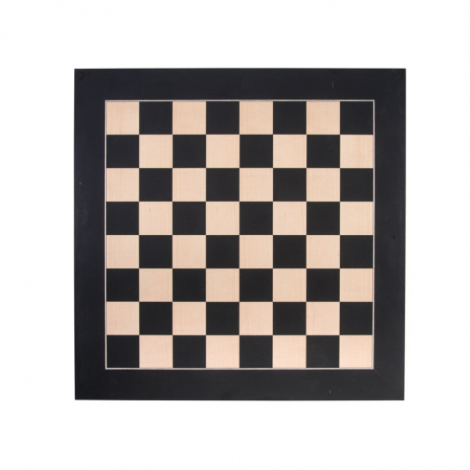 Longfield skakbræt Black Maple 50 mm i gruppen SELSKABSSPIL / Skak hos Spelexperten (170483)