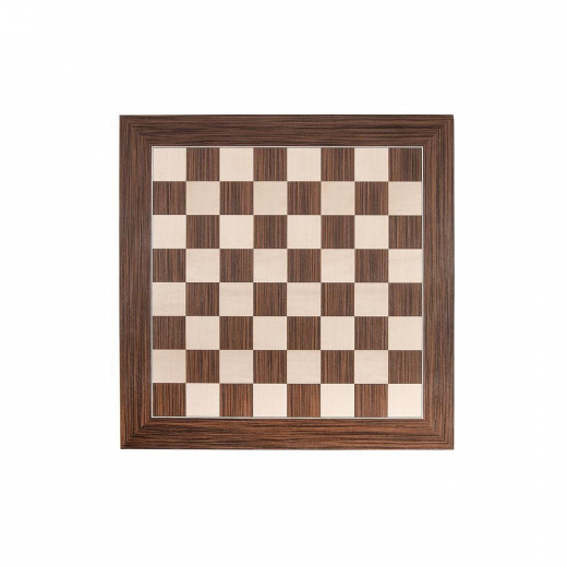 Longfield skakbræt Walnut 50 mm i gruppen SELSKABSSPIL / Skak hos Spelexperten (170484)