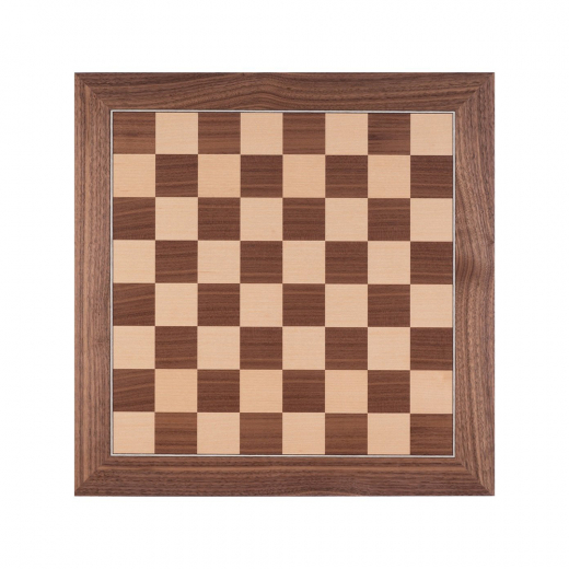 Longfield skakbræt Walnut 40 mm i gruppen SELSKABSSPIL / Skak hos Spelexperten (170486)