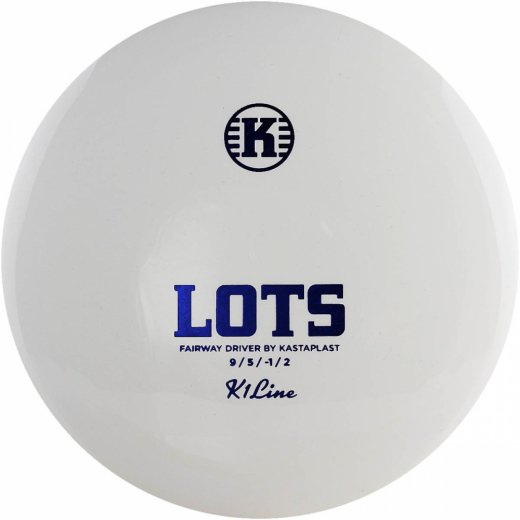 Kastaplast K1 Lots White i gruppen UDENDØRSSPIL / Disc Golf & frisbee / Fairway Drivers hos Spelexperten (17292)