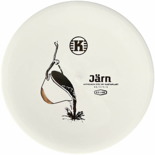 Kastaplast K3 Järn White i gruppen UDENDØRSSPIL / Disc Golf & frisbee / Putt & approach hos Spelexperten (17301)