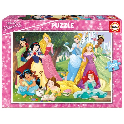 Educa Disney Princess 500 brikker i gruppen PUSLESPIL / Disney hos Spelexperten (17723)