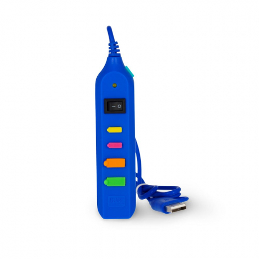 Mini USB Hub 5 kontakter blå i gruppen LEGETØJ / Sjove gadgets / Mobil tilbehør hos Spelexperten (181004)
