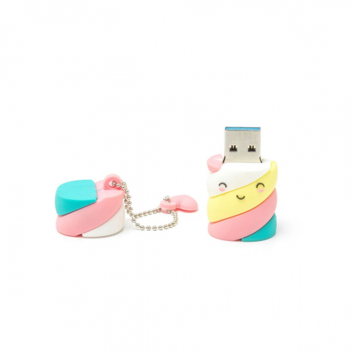 USB Drive 3.0 16 GB Marshmallow i gruppen LEGETØJ / Sjove gadgets / Sjove gaver hos Spelexperten (181042)