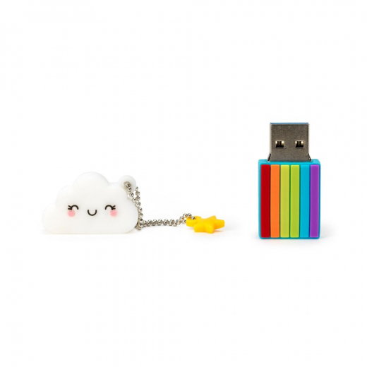 USB Drive 3.0 32 GB Rainbow i gruppen LEGETØJ / Sjove gadgets hos Spelexperten (181046)