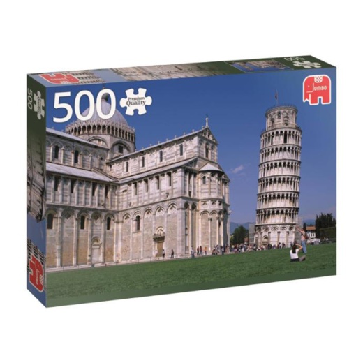 Jumbo Tower of Pisa 500 brikker i gruppen  hos Spelexperten (18535)