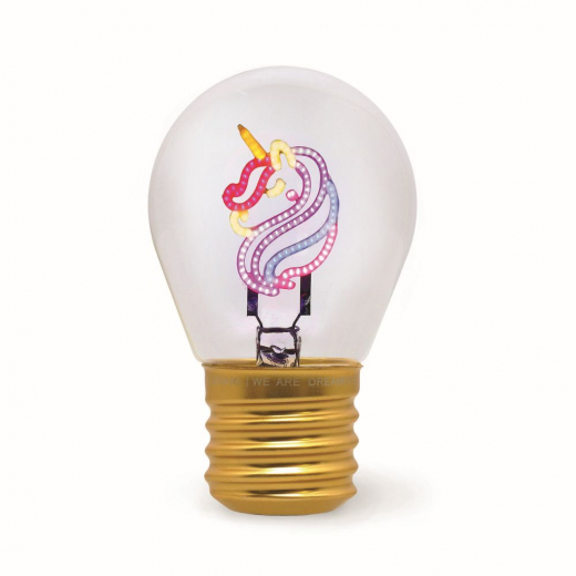 Bulb Fiction - Unicorn i gruppen LEGETØJ / Inventar / Lamper hos Spelexperten (189363)