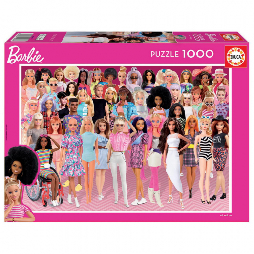 Educa: Barbie 1000 brikker i gruppen PUSLESPIL / 1000 brikker hos Spelexperten (19268)