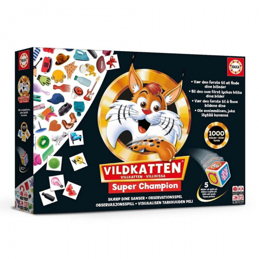 Villkatten Super Champion 1000 i gruppen SELSKABSSPIL / Familiespil hos Spelexperten (19540)