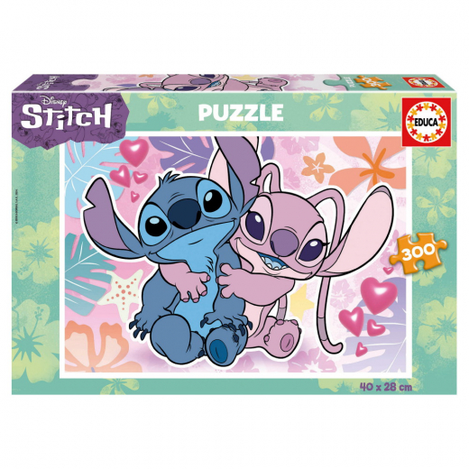 Educa Disney Stitch 300 Brikker i gruppen PUSLESPIL / Puslespil til børn hos Spelexperten (19964)