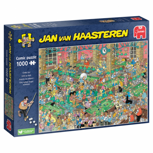 Jan van Haasteren Chalk Up! 1000 brikker i gruppen PUSLESPIL / 1000 brikker hos Spelexperten (20054)