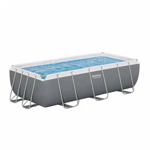 Bestway Power Steel Pool Set 404 X 201 X 100 CM i gruppen LEGETØJ / Vand legetøj / Pools / Pool hos Spelexperten (20056441)