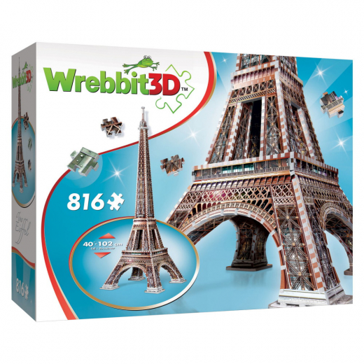 Wrebbit - Eiffeltårnet 3D i gruppen PUSLESPIL / 3D puslespil hos Spelexperten (2009)