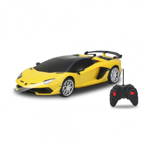 Koolspeed Lamborghini Aventador SVJ RC 1:24 i gruppen LEGETØJ / RC hos Spelexperten (20123006-Gul)