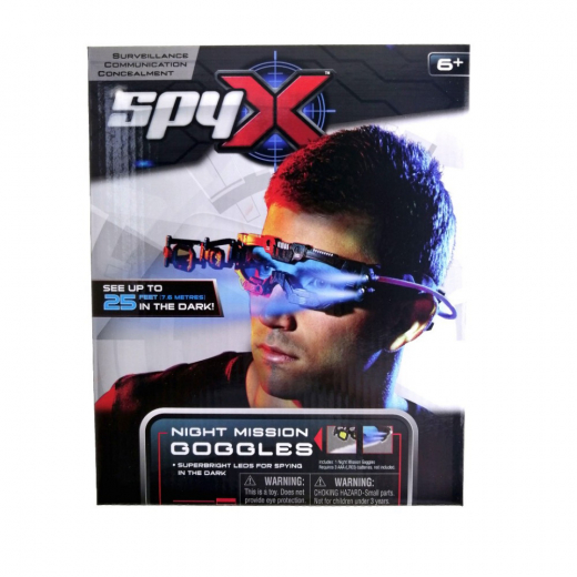 Spy X - Night Mission Goggles i gruppen LEGETØJ / Rollespil / Spionlegetøj hos Spelexperten (20193)